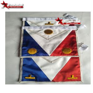 Freemasons hecho a mano bordado personalizado y logotipo novedad guantes de vestir masónicos con color personalizado para regalos promocionales - Product Image 3