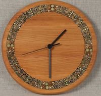 Horloge de bureau personnalisée en métal doré, à piles, avec affichage à aiguilles, pour la décoration de la maison, les occasions de remise de diplômes et du Ramadan