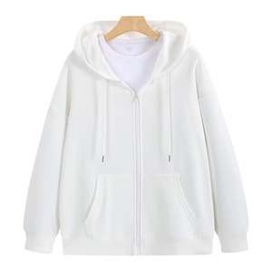 Sweat à capuche épais 100 % coton pour homme, 500 g/m², coupe oversize, motif uni, prêt pour l'hiver, personnalisable - Product Image 3