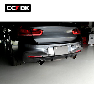 Difusor de Parachoques Trasero Inferior de Fibra de Carbono Seca Estilo 3D para <span class=keywords><strong>BMW</strong></span> F20 F21 M Sport LCI 120i 125i 135i 140i 2015-2019, 51128060303 - Product Image 5