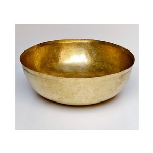 Bols de stockage grand espace Style indien martelé Design en laiton pur cuisson résistance au chauffage bol de luxe avec OEM ODM personnalisé - Product Image 2