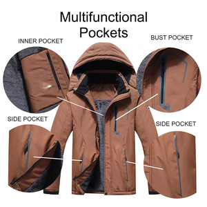 Veste de ski imperméable style vintage pour homme Manteau d'hiver personnalisable pour le snowboard et la pluie Vêtements d'hiver chauds Nouvelle tendance - Product Image 5