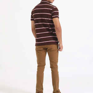 Gran oferta, recién llegado, para hombre, para Polos, camisa informal con logotipo personalizado de alta calidad, patrón sólido transpirable, venta al por mayor - Product Image 2