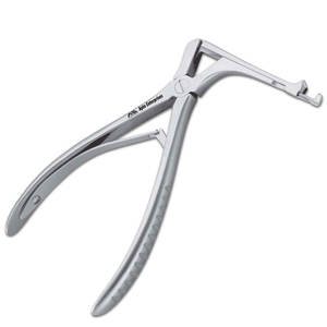 Premium Manual Kerrison Rongeur para neurocirugía Procedimientos de columna Instrumento quirúrgico de acero inoxidable 40 grados Up-Bitting CE - Product Image 4