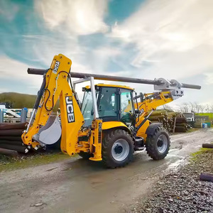 La retroexcavadora JCB 4CX usada más vendida con excelente rendimiento con componentes principales Bomba de caja de cambios Motor Cojinete del motor - Product Image 2