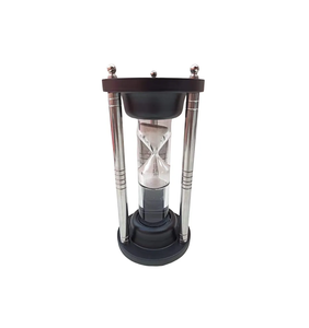 Métal Artisanat Ornements Sable Horloge Heure Verre Pour Bureau À Domicile Table Décor Utilisation Décor À La Maison Unique Demi-Heure Sablier De Sable - Product Image 4