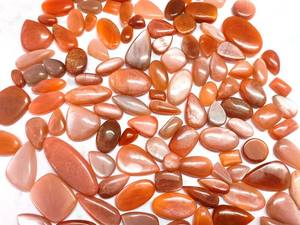 Vente en gros naturel Orange soleil pierre Cabochon Unique mélange forme bijoux création cabochon en vrac - Product Image 4