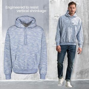 Sweat à capuche pour homme, coupe classique, coupe ajustée, 100% coton molletonné, respirant, séchage rapide, teinture unie, streetwear d'hiver - Product Image 5