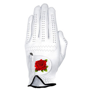 Gants de golf Nouveau style en peau de mouton pour adulte avec logo et emballage personnalisés Paume en cuir PU souple pour hommes OEM - Product Image 6