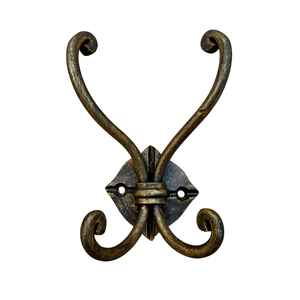 Último modelo de gancho de hierro con diseño de flor y pájaro, acabado antiguo, para decoración, regalos, organizador de jardín, organizador de dormitorio - Product Image 3