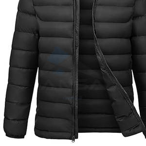 Doudoune à capuche pour hommes personnalisable Manteau d'hiver léger et résistant à l'eau isolé Capuche détachable Poignets élastiques - Product Image 6