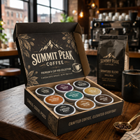 Boîte en carton AT PACK pour capsules de café Kcup, emballage cadeau pour capsules de café, emballage de vente au détail pour les marques de café