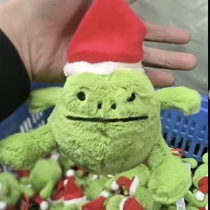 Peluche super douce de Noël, grenouille Ricky, jouet en peluche rembourré de coton PP, cadeau d'anniversaire pour enfants - Product Image 2