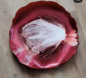 Tazón de resina martillada de diseño moderno para frutas de fiesta y decoración del hogar Vajilla de alta demanda India Embalaje personalizado Venta disponible - Product Image 4