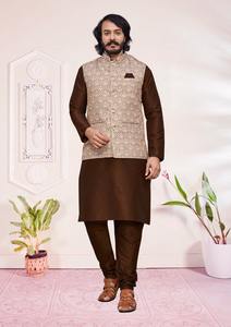 สีแจ็คเก็ตเนฮรูที่ทันสมัยที่สุดสําหรับเจ้าบ่าวและเจ้าบ่าวทุกคนล่าสุดปี 2023 - Product Image 3