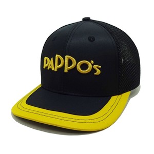 Vente en gros deux tons noir et jaune casquette de camionneur réglable en maille élégant chapeau Snapback brodé en 3D fournisseur du Vietnam pour les marques - Product Image 1
