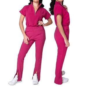 Uniforme médico a la moda para mujer, trajes médicos transpirables de licra, alta calidad, nuevo - Product Image 6