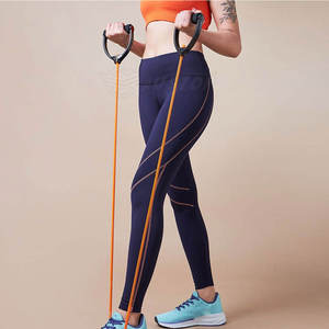 Leggings para Mujer de Fabricación Profesional, Pantalones Sólidos de la Mejor Calidad, Cintura Alta, Spandex/Poliéster, Transpirables, de Secado Rápido, Último Diseño - Product Image 4