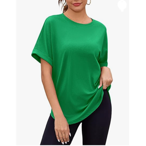 T-shirts en coton écologique de haute qualité pour les femmes Bow Collar Slim Fit Direct Factory Wholesale du Bangladesh pour l'été - Product Image 4