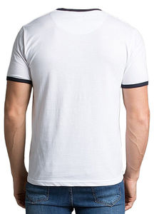 Nuevas Camisetas de Hombre con Estampado Personalizado en Rojo, 100% Algodón Peinado, Estilo Urbano, Manga Corta, Cuello Redondo, para Gimnasio y Entrenamiento - Product Image 6