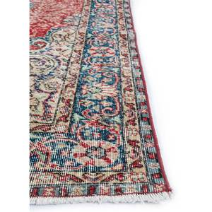 Alfombras de Lana Rojo Anaranjado Vintage, Anudadas a Mano, con Medallón y Patrones Rectangulares Abstractos para Sala de Estar, Pasillo, Nuevo Modelo 2025 - Product Image 4