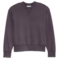 Sweat-shirt à col rond en molleton pour hommes pull coupe ample décontracté à manches longues hauts personnalisés OEM pull-over tricoté grande taille