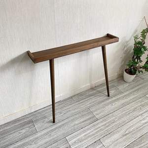 Rayan International Long Wooden Console Table for Living Room | <b>Side</b> Entrance Table for Home - Product Image 4