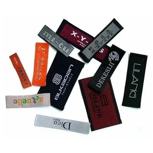 Direct d'usine en gros étiquettes de taille en satin tissées personnalisées de haute qualité Offre Spéciale pli d'extrémité pas de quantité minimale de commande - Product Image 3