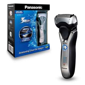 Afeitadora Eléctrica Recargable para Hombre, Uso en Seco/Húmedo, 3 Cuchillas de Acero Inoxidable, Resistente al Agua IPX7, Cabezal de Afeitado Inalámbrico, Accesorio Alemán - Product Image 1