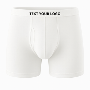 Comfortable Daily Boxer <b>Men</b> Quick Dry Summer <b>Mens</b> Clothing 4-Way Stretch Fabric Custom Waistband <b>Underwear</b> <b>Men</b> Manufacturer - Product Image 4