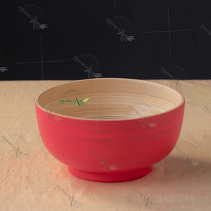 Cuenco de bambú desechable ecológico para crear una mesa cálida y acogedora para todas las ocasiones Utensilios de cocina esenciales - Product Image 4