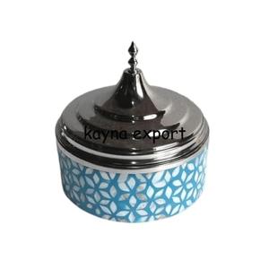 Cazuela de Metal de diseñador hecha a mano de calidad Superior, calentador de alimentos de nácar y olla caliente para cocinar para hoteles y restaurantes - Product Image 5