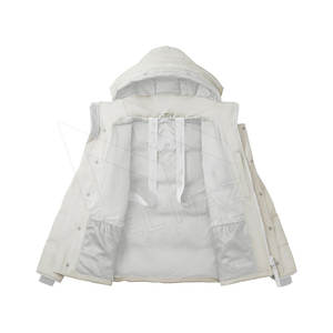 Recién llegado de invierno, chaqueta acolchada de manga larga para hombre con logotipo personalizado, cuello levantado, estilo callejero, chaqueta acolchada al por mayor - Product Image 2