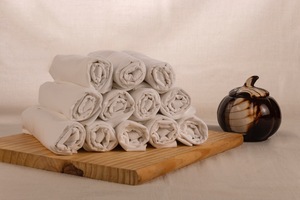 100% coton sac à farine à séchage rapide serviettes de cuisine tissées Style carré uni couture personnalisable jetable pour le nettoyage à domicile - Product Image 2