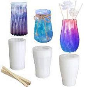 แจกันเรซิ่นสีน้ำเงินลายวนน้ำทะเล งานฝีมือทำมือ ดีไซน์ไม่ซ้ำใคร คุณภาพเยี่ยม สินค้ามาใหม่ ตกแต่งบ้านสไตล์โมเดิร์น เป็นมิตรกับสิ่งแวดล้อม รูปทรงลูกโป่ง - Product Image 2