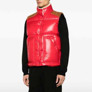 Chaleco alternativo de plumón ligero para hombre, chaqueta de chalecos de nailon para hombre, abrigo sin mangas, chaleco acolchado, chaquetas - Product Image 4
