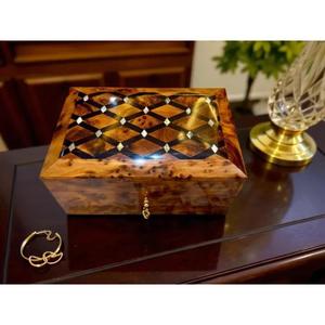 Artesanía de Madera de Tuya Marroquí de Lujo, Hecha a Mano, Raíz de Tuya Natural, Decoración Tradicional Marroquí para el Hogar, Regalo - Product Image 1