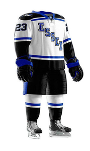 Conjuntos de Uniformes de Hockey sobre Hielo de Secado Rápido, Económicos, 100% Poliéster, Colores y Logotipos Personalizados, Alta Calidad, Hechos en Pakistán para Hockey sobre Hielo - Product Image 2
