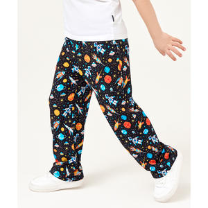 Pantalones de Pijama Transpirables para Niños Pequeños con Piernas Anchas - Product Image 1