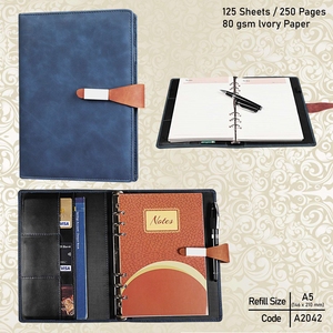 High Quality Unisex Notebook Leather <b>Pen</b> Stand Trending Corporate <b>Gifting</b> for Office Use for Men and Women - Product Image 4