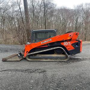 Minicargadora de orugas diésel usada Kubota con orugas, diseño de correa de orugas, retroexcavadora cargadora con orugas, en stock, venta al por mayor - Product Image 6