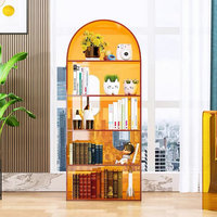 Étagère de rangement moderne en acrylique pour livres, étagère de rangement pour magazines de bureau