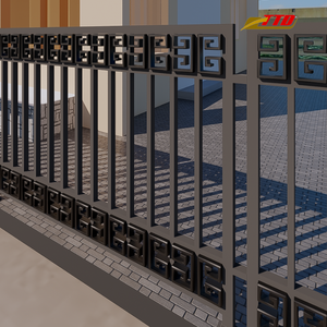 Fabricación de Vietnam de paneles de cercado de acero personalizados con estructura segura de estilo moderno y rendimiento duradero al aire libre - Product Image 5