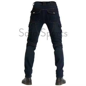 กางเกงแข่งรถจักรยานยนต์ที่ขายดีที่สุดกางเกงยีนส์นักขี่จักรยานกันตกคุณสมบัติแฟชั่นใหม่ดีไซน์ขนาดพลัสไซส์สำหรับฤดูใบไม้ร่วง - Product Image 5