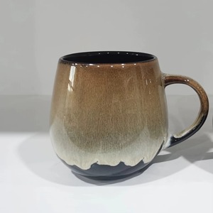 Taza de Café de Cerámica de Tres Colores, Diseño Clásico, Apta para Lavavajillas y Microondas, Agrega un Significado Ritualista a las Rutinas Matutinas para la Calma - Product Image 5