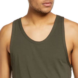 Débardeurs de style décontracté pour hommes fabriqués en usine bonne qualité tissage tricoté respirant répondant à la demande des clients - Product Image 5