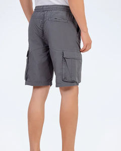 Short cargo décontracté pour homme Logo personnalisé Léger et surdimensionné avec taille élastique Fabriqué par Huzaifa Products - Product Image 5