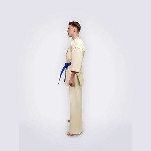 Uniforme de Karate Personalizable de Primera Calidad para Competición, Costuras Reforzadas, Gi Transpirable, Mezcla de Algodón, Antiencogimiento Máximo - Product Image 3