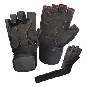 Gants de levage de poids OEM, gants d'entrainement de gymnastique avec Support de poignet pour la musculation - Product Image 6