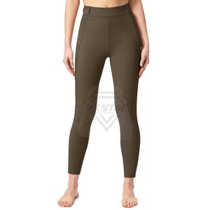 Leggings d'équitation à la mode, vêtements d'équitation, matière polyester personnalisée, collants d'équitation pour femmes - Product Image 1